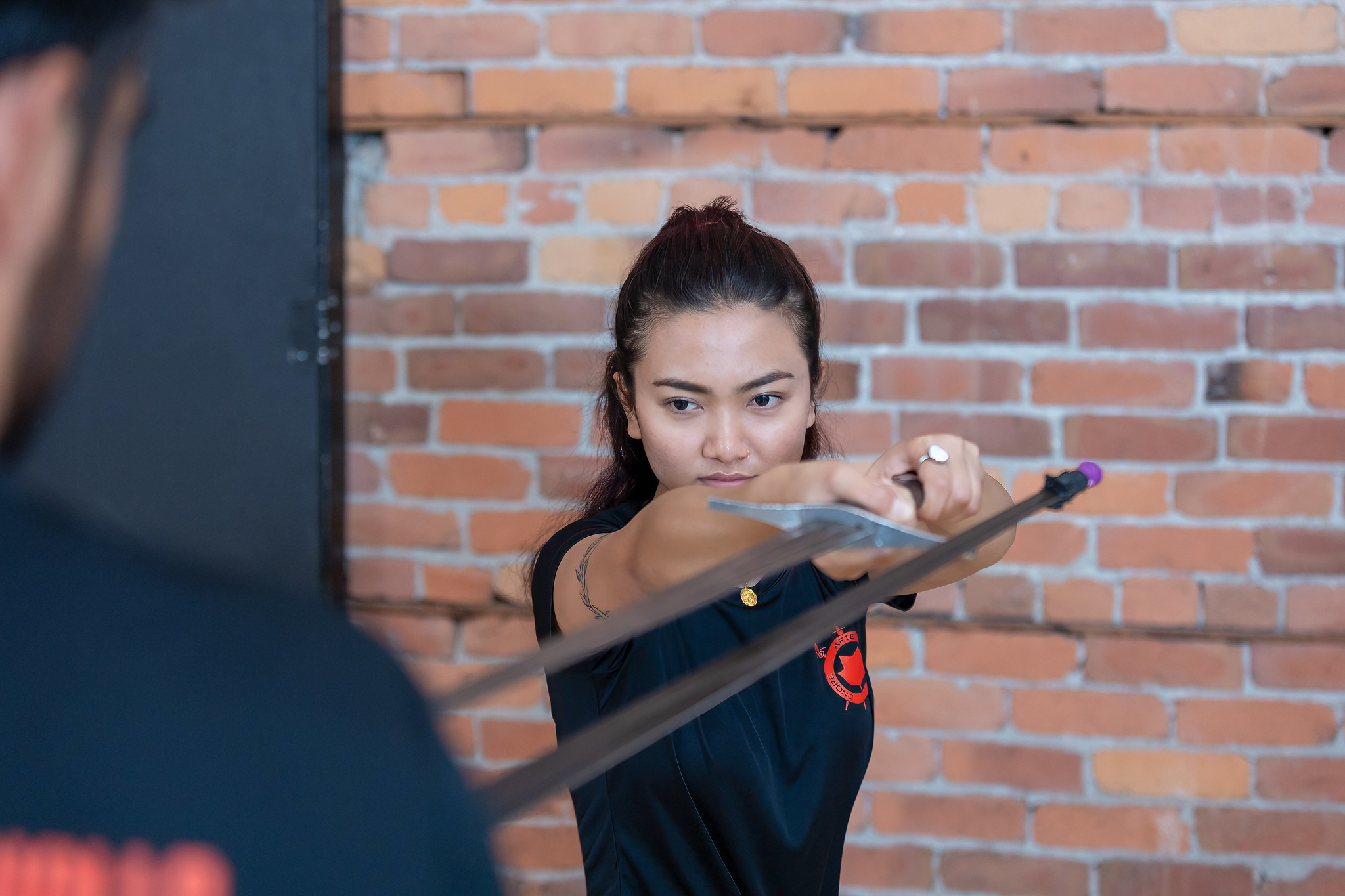 Longsword training at Academie Duello
