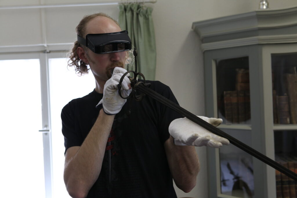 Early 17th century rapier from St. Annen Museum, Lübeck