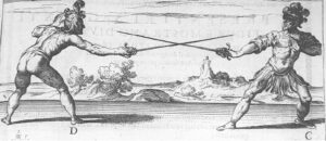 Gioco stretto from Capo Ferro's 1610 manual