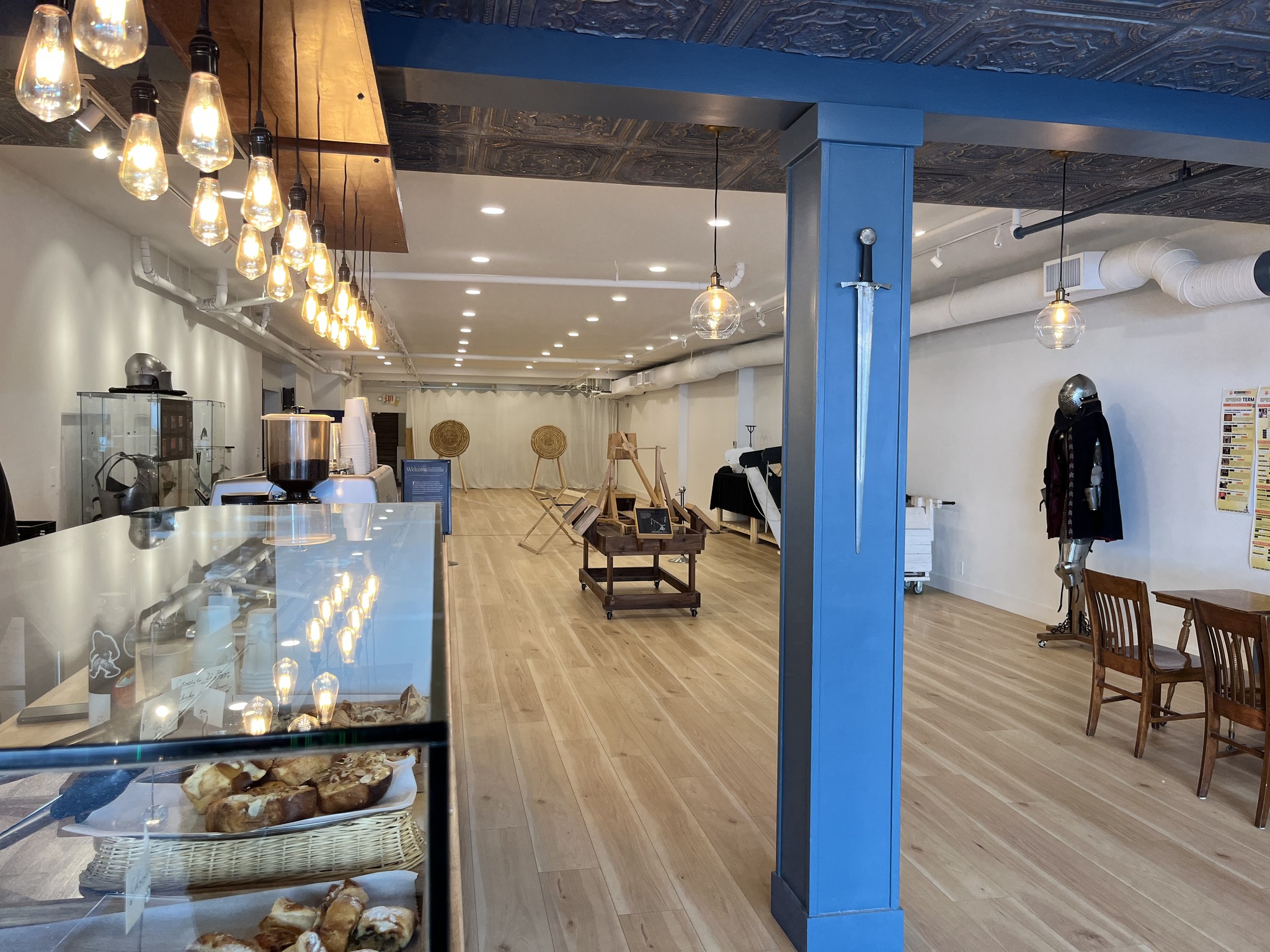 Coffee and pastries at Cafe Duello