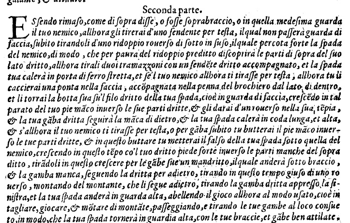 Manuscript text for Second Part