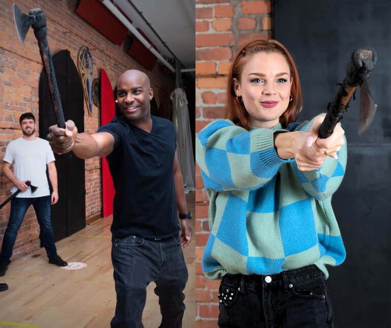 Axe Throwing for Events in Vancouver | Academie Duello